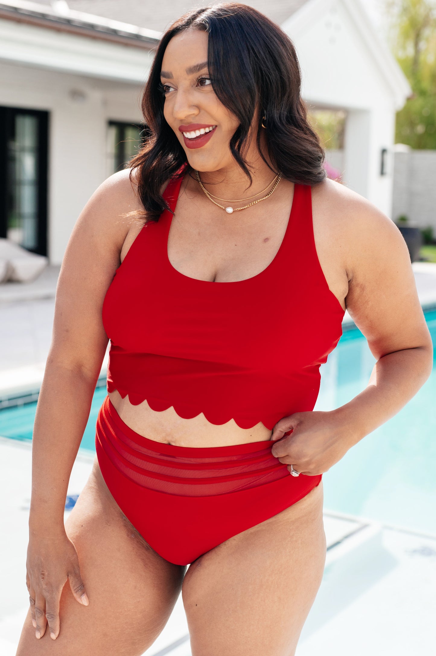 Tonga Scalloped Swim