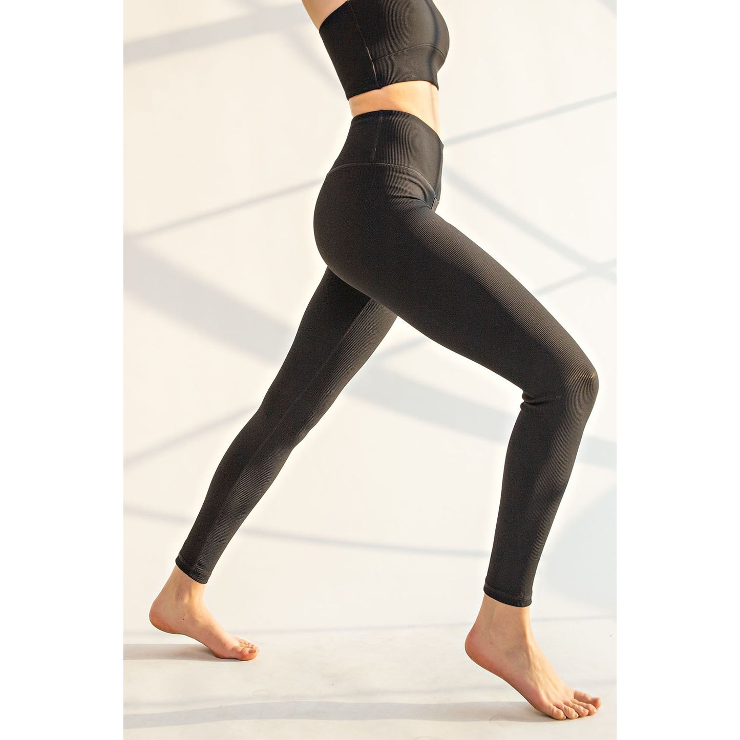 Lucy Rib Yoga Pants - Full size range