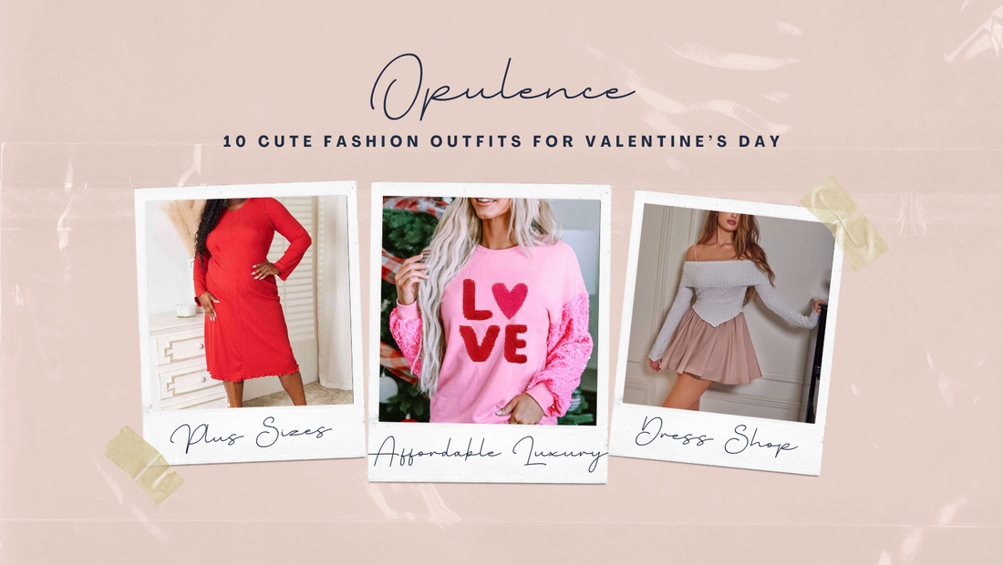 10 CUTE FASHION OUTFITS FOR VALENTINE’S DAY