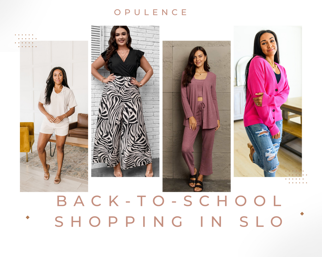 Back-to-School Shopping for Women in San Luis Obispo