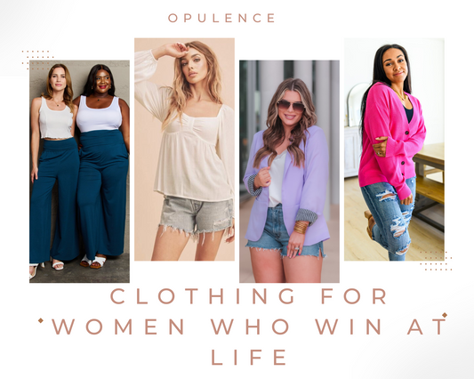 Shop Opulence’s Boss Babe Line – Clothing for Women Who Win at Life