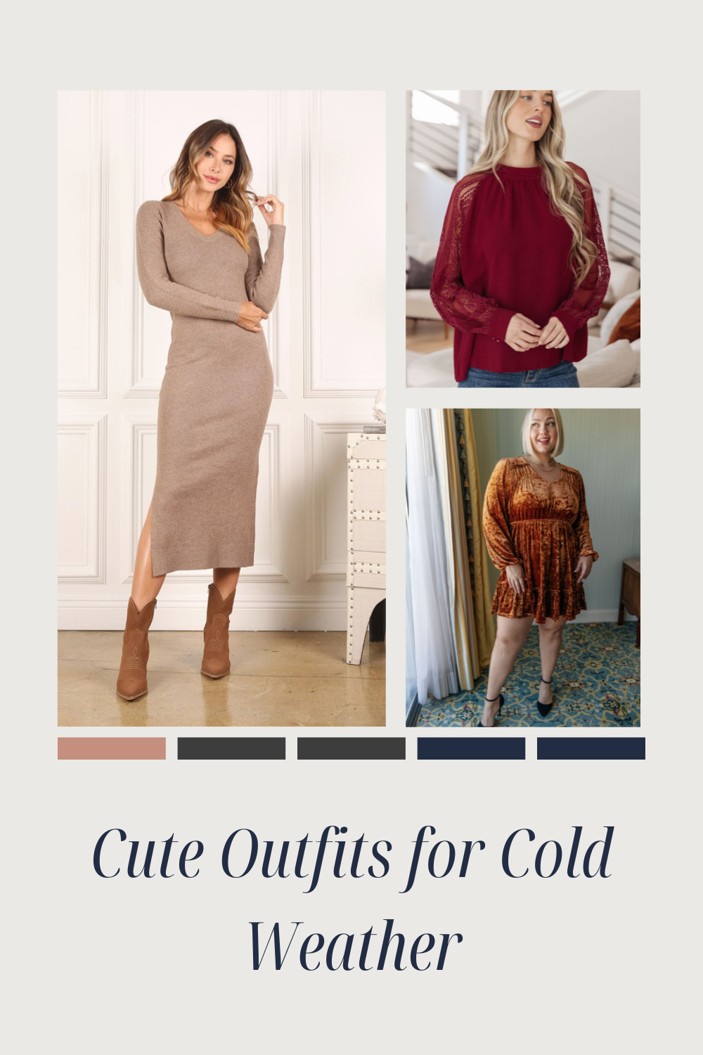 Unleash Your Style: Adorable Women's Outfits for Cold Weather