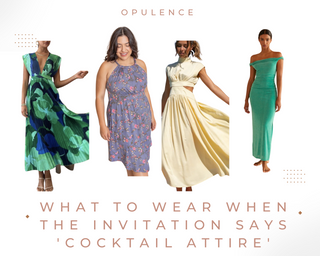 What to Wear When the Invitation Says 'Cocktail Attire'