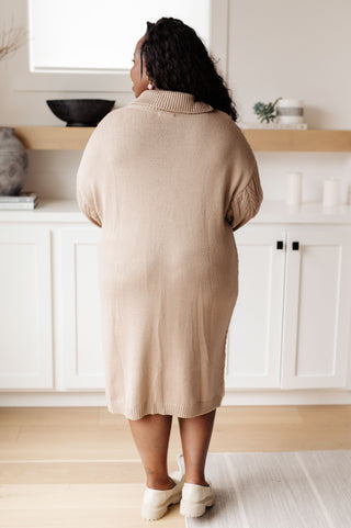 Bundled Beauty Turtleneck Dress