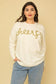 Cheers Plus Size Pullover Sweater