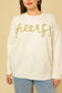 Cheers Plus Size Pullover Sweater