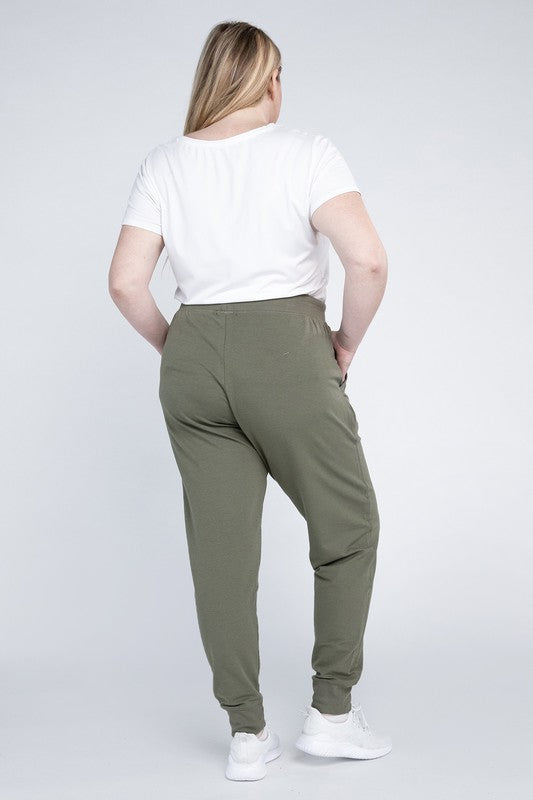 She's All That Plus-Size Jogger Pants