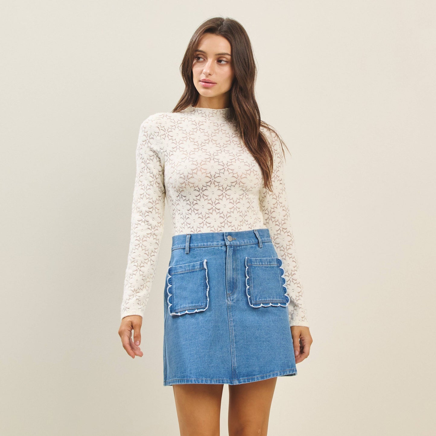 Cancelled! Floral lace bodysuit Top