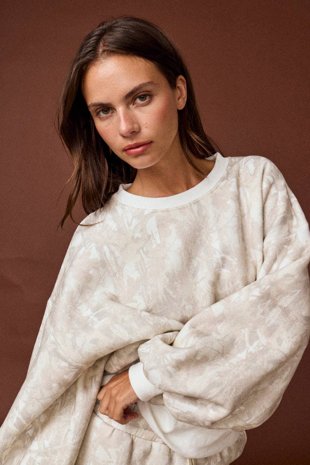 Woodland Camo Crewneck Set