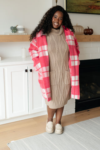 Bundled Beauty Turtleneck Dress
