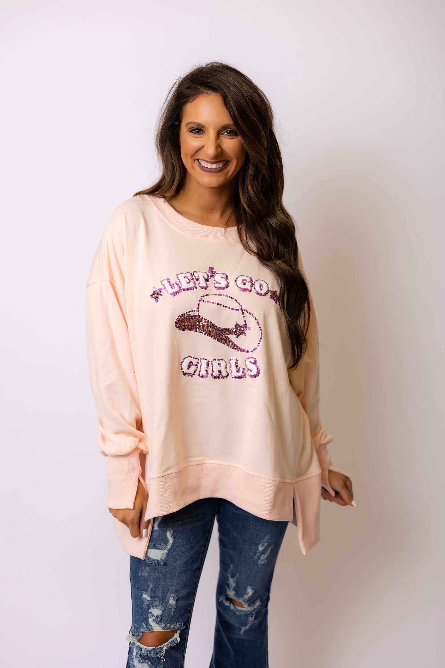 Lets Go Girls Sweater - West Avenue