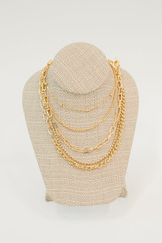 Golden Hour Links Everyday Stack in Gold