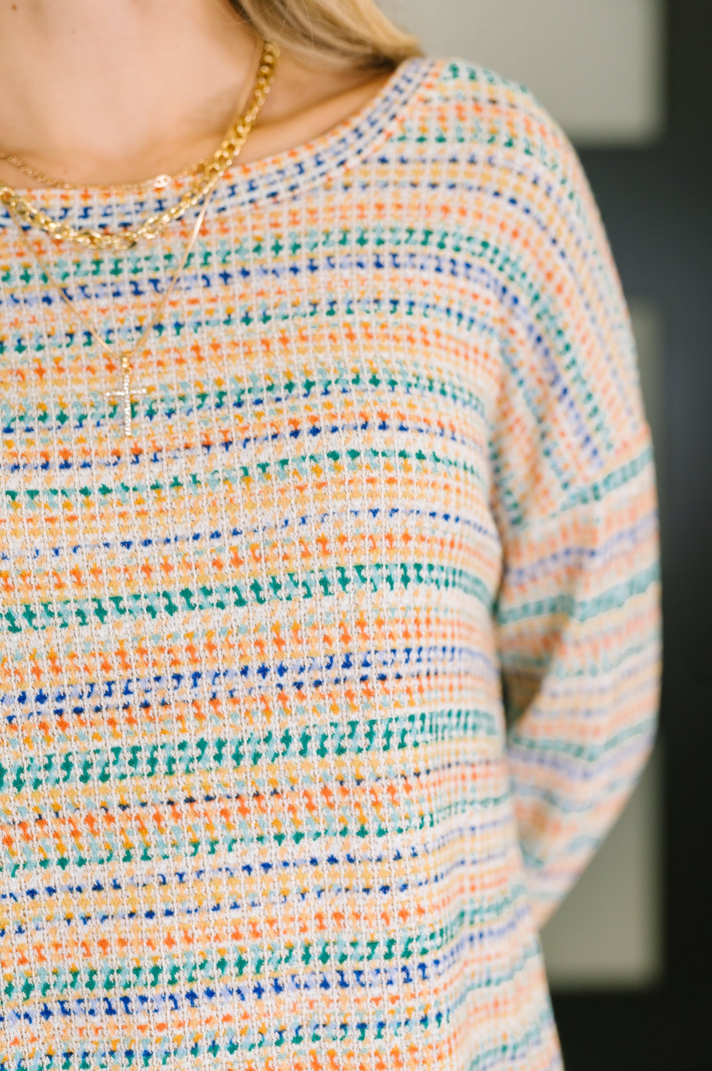 Just About Right Top in Multi