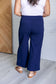 Magic Wide Leg Crop Pants in Navy