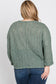 Roar Round Neck Knit Top in Olive