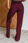 Runner's High Drawstring Joggers in Red Merlot