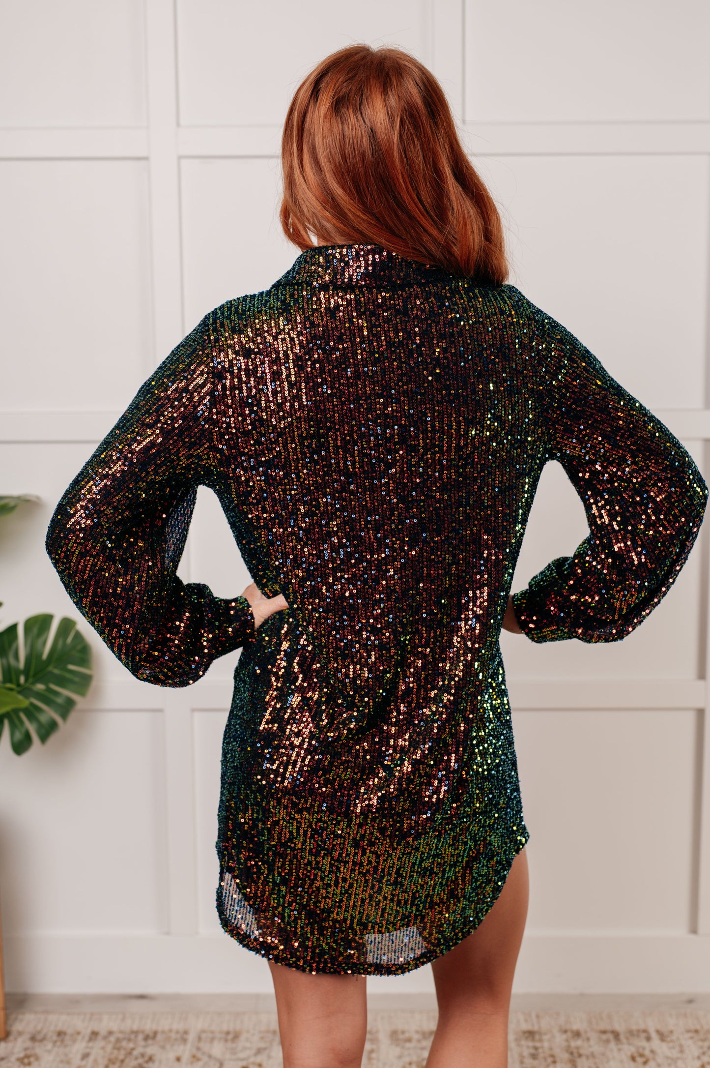 Shimmering Splendor Sequin Dress