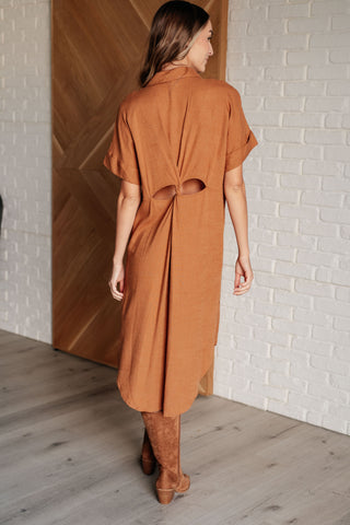 Sure to Be Great Button Dress