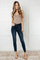 Tessa High Rise Tummy Control Step Hem Skinny Jeans