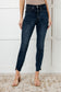 Tessa High Rise Tummy Control Step Hem Skinny Jeans