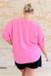 Up For Anything V-Neck Blouse in Pink