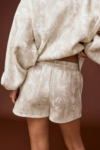 Woodland Camo Crewneck and Shorts Set