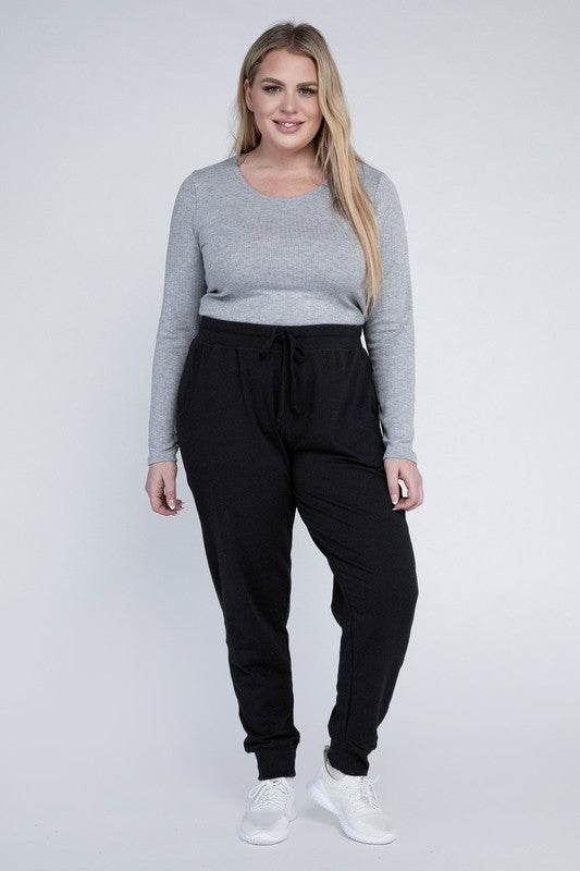 She's All That Plus-Size Jogger Pants