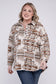 Hanna Plus Size Aztec Western Shacket