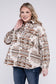 Hanna Plus Size Aztec Western Shacket