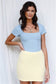 Boasting a buttery soft texture, this fuzzy solid colored mini skirt offers a high waistline, is fully lined, and features a semi-stretchy construction. Non-sheer and casual, it's also both cute and stylishly trendy, making it a must-have piece.