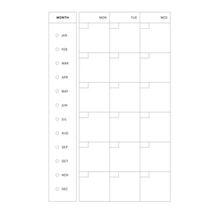 Diverse Woman 6 Month Undated Planner