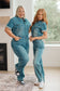 Journeywoman Short Sleeve Denim Jumpsuit from Judy Blue is perfect for everyday wear in San Luis Obispo and features a short-sleeve silhouette, zip closure, snap waistband, 4-way stretch, front pockets and a straight leg cut. Its comfortable, stylish design, will elevate any wardrobe.