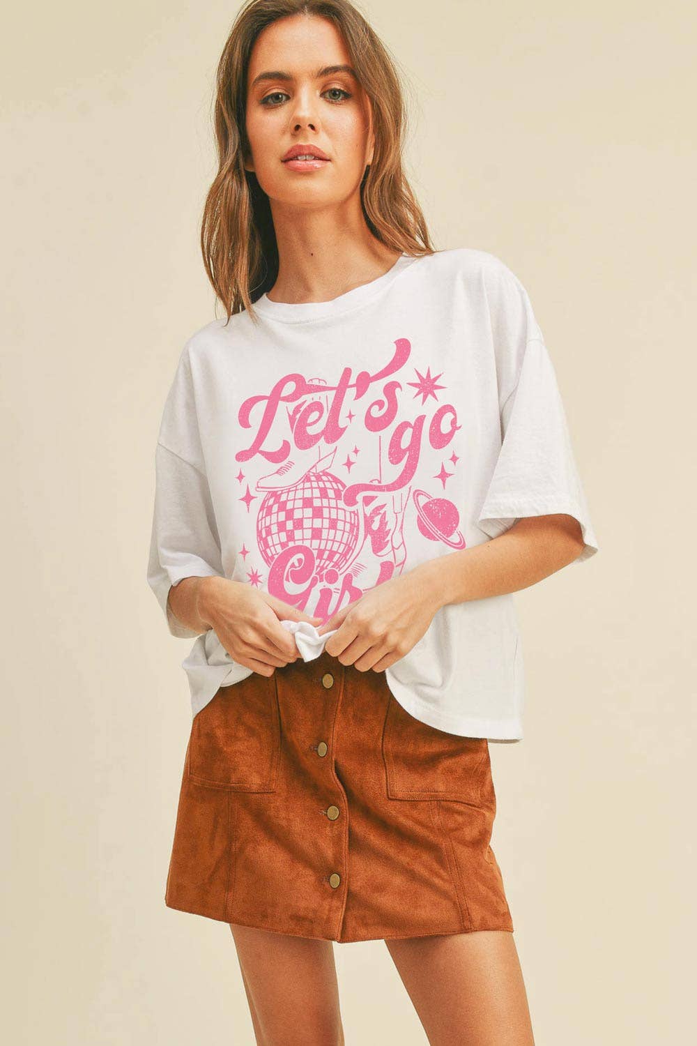 Lets Go Girls Graphic Tee