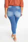 High-rise 5-pocket cropped skinny