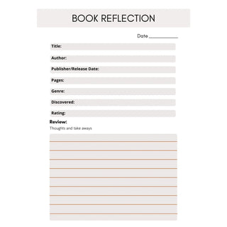 Black Girl Magic Reading Journal