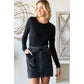 We found love - MINERAL WASHED CORDUROY SKIRT